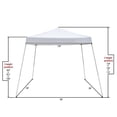 thumbnail image 6 of Outside Gazebo Canopy 10' x 10' Canopy Tent, Folding Canopy Tent for House Party, Waterproof Folding Portable Canopy Tent, Heavy Duty Folding Canopy Sun Shelter with 4 Adjustable Pull Strings, S10295, 6 of 9