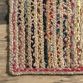 thumbnail image 6 of nuLOOM Aleen Bohemian Cotton/Jute Area Rug, 2' 6" x 6', Multi, 6 of 10
