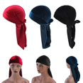 thumbnail image 1 of Sombrero De Bandana Suave Salvador 3 piezas para hombre Cancer Chemo Hat, 1 of 10
