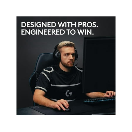 Logitech - G PRO X SUPERLIGHT 2 LIGHTSPEED Lightweight Wireless Optical Gaming Mouse with HERO 32K DPI Sensor - Black