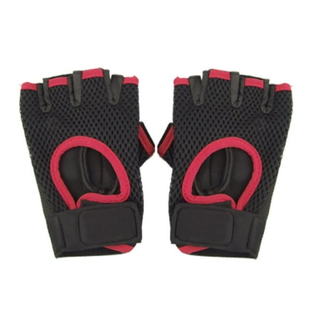 Super Stretch Neoprene Gloves - Neoprene Elastic Men Half Finger Gloves for Riding Fitness Weightlifting