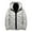 White Jacket for Men, variant on safuny Puffer Jacket Winter Lightweight for Men Cotton Jacket Thickened Long Sleeve Hooded Zipper Pocket Coat Christmas Long Sleeve Casual Outwear Work Black L