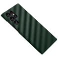 thumbnail image 1 of Carbon Fiber Texture Slim Case Compatible With Samsung Galaxy S23 Ultra, Hard Pc Shockproof Cover Green, 1 of 1