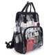 thumbnail image 4 of Mochila transparente de gran capacidad de PVC, mochila escolar, bolsa de playa, bolsa impermeable Wmkox8yii jkg4890, 4 of 7