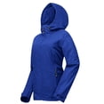 thumbnail image 3 of Kilaqueen Rain Coats for Women Waterproof Rain Jackets Packable Outdoor Hooded Windbreaker Jacket with Zip Pockets Solid Color Lightweight Outerwear, 3 of 8