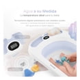 thumbnail image 3 of Bañera para Bebé con Termómetro Esquimal, Tina de Baño Plegable con Asiento Antideslizante Azul, 3 of 7