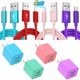 thumbnail image 1 of 4Pack Charger Block,Type C Charger Fast Charging Cable 10 Feet AlmosTen High Speed Android Phone Charger Block Plug Adapter 2.4A Dual Port USB Wall Charger Block with(Type C Charger 10ft), 1 of 1