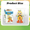 thumbnail image 6 of Dancing Bee Toy with Music LED Lights,Interactive BabyToy for Crawling & Sensory Play,Abejita Chiquitita De Plim Juguete,Support Bluetooth Connection,Safe Chewable Wings for Infants(Bluetooth Model-a, 6 of 7