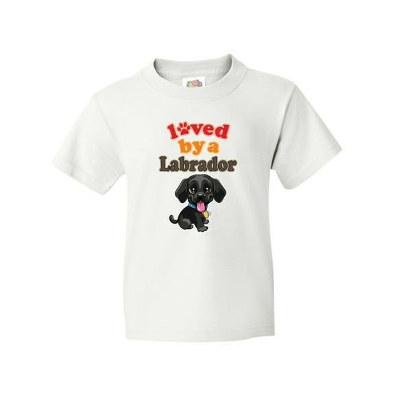 Inktastic Labrador Retriever Dog Black Lab Youth T-Shirt