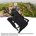 thumbnail image 4 of Mochila de Hidratación con Vejiga de Agua de 3 L Tela Oxford Impermeable Mochila de Agua de Manos Libres de Gran Espacio para Caminar Correr Andar en Bicicleta Cazar Escalar Anggrek Otros, 4 of 8