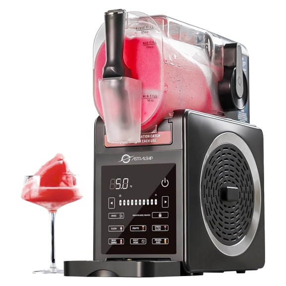 Slushie Machine 85oz, Frozen Drink Machine, Slushy machine for frozen drinks, 6 Preset Programs, LED Touch , Rinse, No Ice Needed, slushy maker for Milkshakes, Smoothie, Frappes, Margarita machine