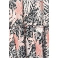thumbnail image 5 of LASCANA Women's Mix Print Tiered Dress Ruffle Trim, 5 of 5