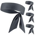 thumbnail image 1 of JHYWELL Diadema gris que absorbe el sudor Tenis Baloncesto Correr Karate Ninja Entrenamiento Artes marciales Diadema para todos los géneros Atletas Entusiastas del fitness Participantes deportivos, 1 of 5