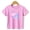 Pink, variant on Girls Graphic Tees Space Disco Heart Kids T Shirt Galaxy Planet 100% Cotton Short Sleeve Soft Tops 4-13Y White