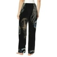 thumbnail image 3 of Junzan Jellyfish Women'S Pajama Pants Drawstring Comfy Sleep Bottoms With Pockets, 3 of 9