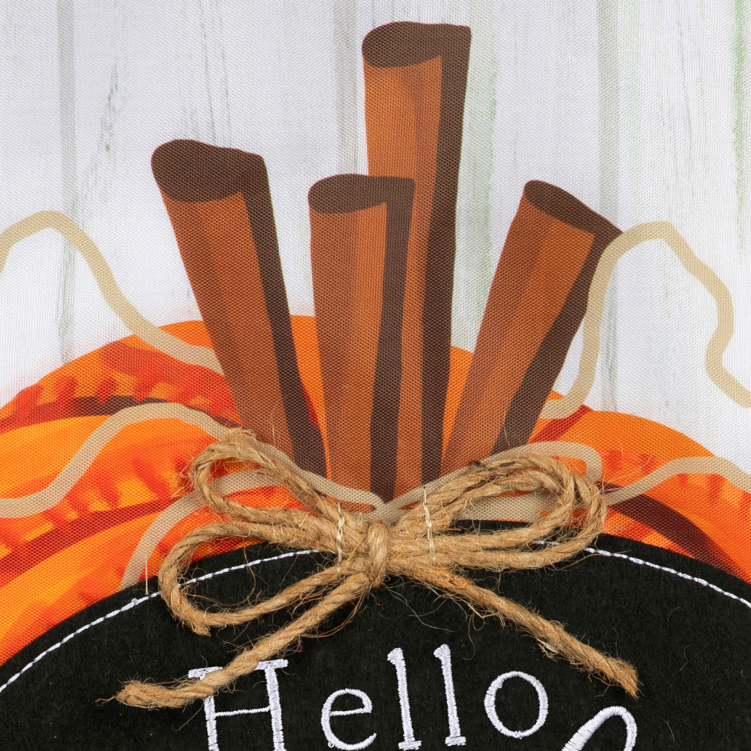 Hello Pumpkins Yard Flag 11.5in x 18in