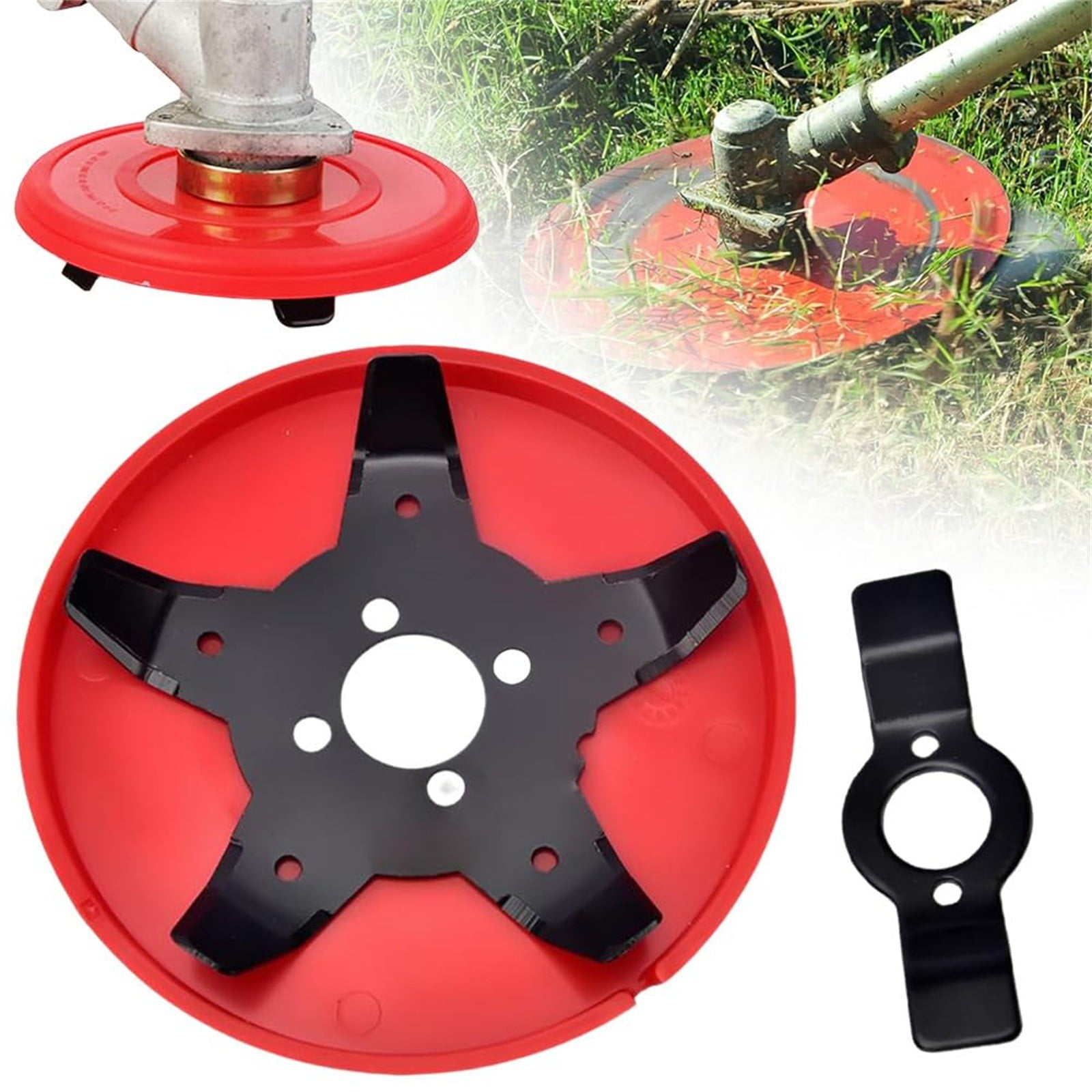 1PC Universal Trimmer Head for Weed Eater - Versatile Weed Trimmer Accessory for Lawn, Garden, Farm, Paddy Field - Compatible with Most Gas & Electric String Trimmers, Easy to Install