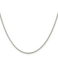 thumbnail image 2 of 925 Sterling Silver Spiga Wheat Chain Styles Necklace 1.5 mm Round 16 inch, 2 of 4