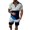 Blue, variant on Vedolay Short Set For Men Casual Summer Men's Summer Casual Short Sleeve Muscle Tee Shirts and Classic Fit Sport Shorts Sets,Blue XXL