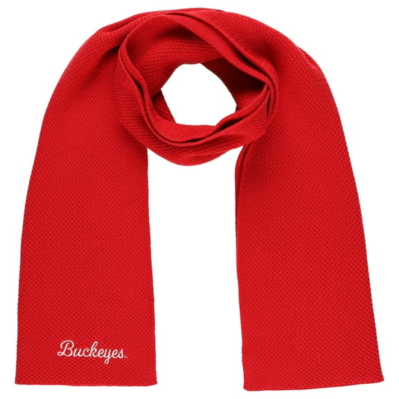 ZooZatz Scarlet Ohio State Buckeyes Fashion Knit Scarf
