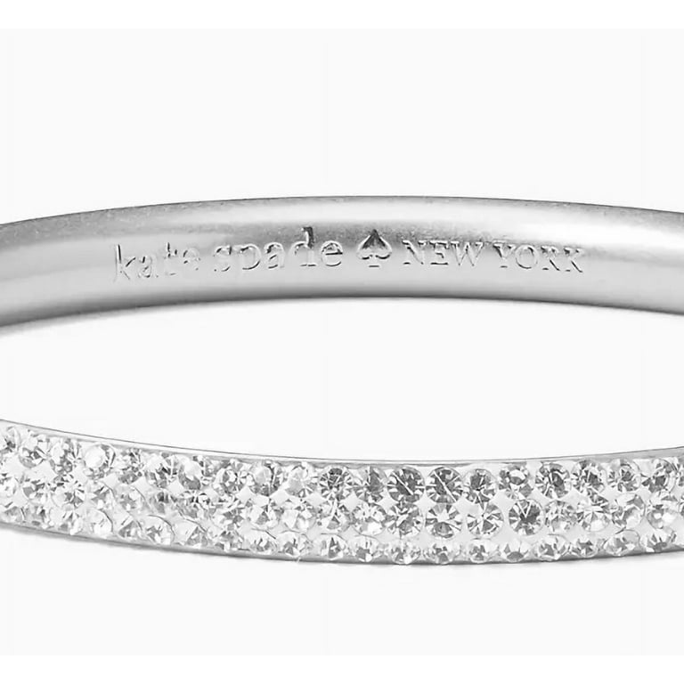 【限定価格】Kate Spade☆Cubic Zirconia Bangle ブレスレット Kate Spade New York Bracelet Razzle Dazzle Bangle Silver