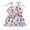 Sky Blue, variant on Suealasg Toddler Girls 4th of July Outfits Sleeveless Stars Balloon Print Rompers Overall Shorts 1T 2T 3T 4T 5T Kids Summer Independence Day Clothes