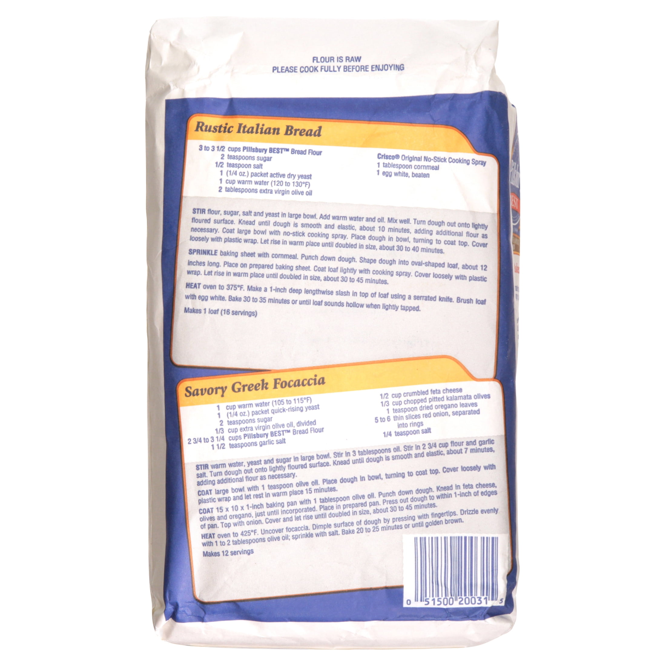 pillsbury bread machine flour