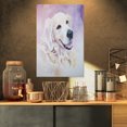 thumbnail image 1 of Funny Golden Retriever - Impression sur Toile d'Art Animalier, 1 of 3