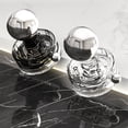 thumbnail image 3 of Shoreew Door Handle Reusable Suction Cup No Drilling Easy Installation Diamond-Shaped Translucent Decorative Cabinet Knob, 3 of 7