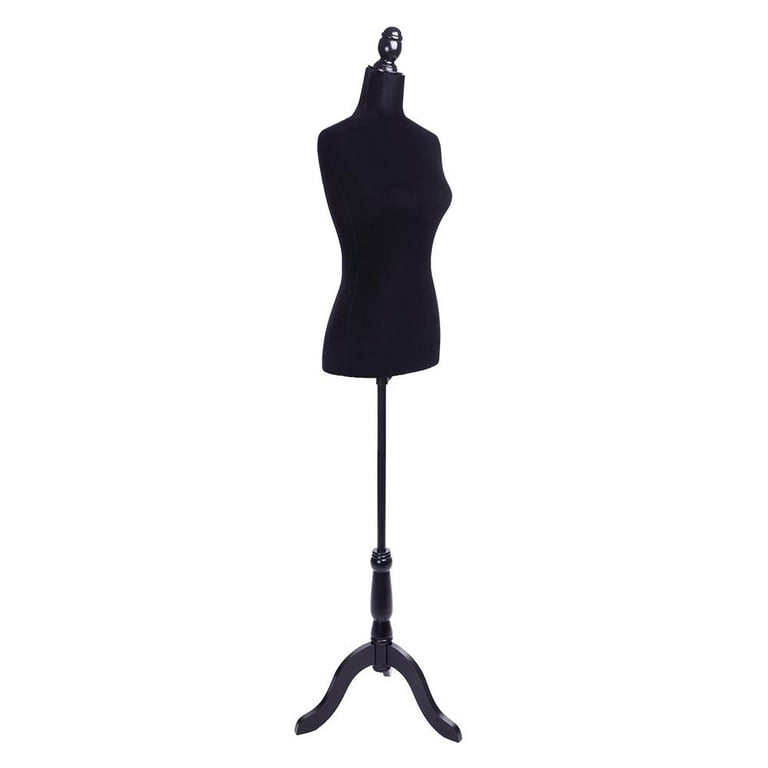 Buy Classy Vintage Female Mannequin Torso Dress Form (On Black Tripod  Stand) Online at desertcartMauritius