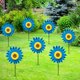 thumbnail image 5 of Molino de Viento de Girasol de 36 Cm Bidireccional para Decoración de Jardín Al Aire Libre, 5 of 7