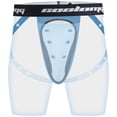 thumbnail image 2 of Pantalones cortos deslizantes COOLOMG para hombre con copa protectora de béisbol, 2 of 7