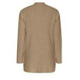 thumbnail image 5 of Vedolay Women's Cardigan Sweaters Open Front Knit Coat Shrugs for Women Khaki,L, 5 of 5