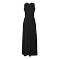 thumbnail image 5 of ZZwxWA Womens Summer Dresses 2025 Casual Maxi Dress Sleeveless Elegant Split Long Dresses Party Dress Plus Size, 5 of 6