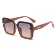 thumbnail image 1 of Gafas de sol cuadradas con polvo de purpurina, gafas anti-ultravioleta personalizadas, fabricadas en PC, 1 of 5