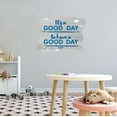 thumbnail image 2 of It's A Good Day To Have A Good Day Positive Vibes Motivational Quote Vinyl Decal Wall Art Sticker Designs Vinyl Stickers For Home House Walls Rooms Windows Bedroom Decoration Size (28x28 inch), 2 of 3