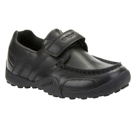 Geox Boys Snake loafer Patent Leather Moccasin School Shoes