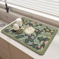thumbnail image 2 of Alfombrillas absorbentes para secar platos, escurridor de mesa, resistente al calor, antideslizante, para cocina, 2 of 5