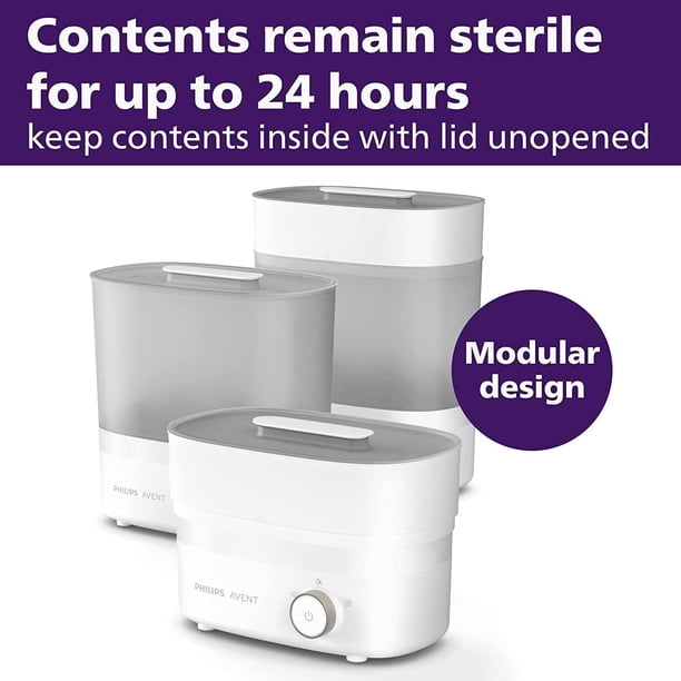 Philips Avent Premium Electric Steam Sterilizer with Dryer, SCF293