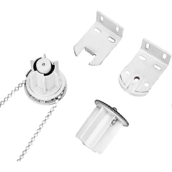 Roller Blind Repair Kit, Complete With 25mm Roller Blind Mechanism, Blind Chain And Metal Bracket, Metal Core Clutch, Long Life, Heavy Duty U