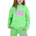 thumbnail image 4 of Zylarhe Girls Boys Sweatshirt Girls Outfits&Set Child Toddler Boys Girls Sweatsuits Ocean Graphic Pullover Hoodie Tops And Sweatpants Fashion Tracksuit Set Green 2-3 Years, 4 of 4