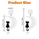 thumbnail image 4 of Pendientes de gato de Halloween, pendientes colgantes de madera con forma de gato negro, pendientes colgantes de esqueleto de gato para mujer, 4 of 5