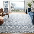 thumbnail image 2 of SAFAVIEH Tulum Lakisha Oriental Area Rug, Ivory/Navy, 12' x 12' Square, 2 of 9