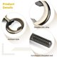 thumbnail image 4 of Abridor de botellas Timcorr de metal 20 piezas kit de inserciones de aleación de zinc, 4 of 7
