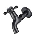 thumbnail image 1 of Abbracc Robinet de Jardin en Laiton pour Machine à Laver/simple Lavage à Froid Noir B, 1 of 6
