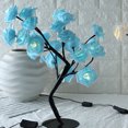 thumbnail image 4 of CAROOTU Rose Shaped Table Lamp Flower Rose Tree Decorative Light for Living Room Bedroom, 4 of 6
