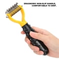 thumbnail image 4 of Pet Dematting, Pet Comb, Comb Brush Non-Slip Open Knot For Long Hair Pet, 4 of 8
