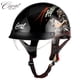thumbnail image 4 of Casco de motocicleta de medio casco Carat retro de alta calidad, multiusos, diseño clásico, elegante, seguro, cómodo, calcomanías originales, 4 of 5