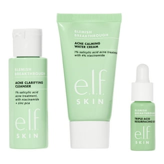e.l.f. Supers Mini Skincare Trio with Cleanser, Toner, and