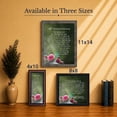 thumbnail image 6 of Diamond Anniversary Picture Frame, 60th Wedding Keepsake for Parents, 6 of 8